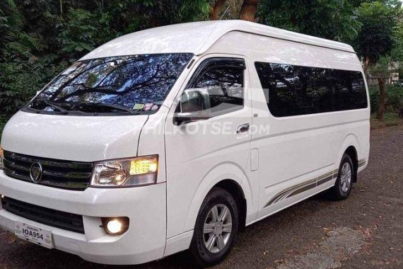 RUSH sale! White 2018 Foton View Traveller at cheap price