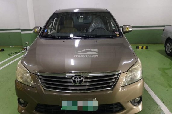 Second hand Beige 2013 Toyota Innova  2.0 G Gas AT for sale