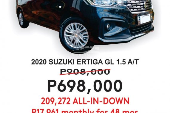 2020 Suzuki Ertiga GL A/T