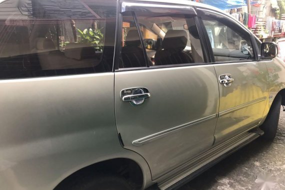 Brightsilver Toyota Innova 2007 for sale in Quezon