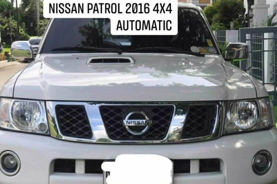 Pearl White Nissan Patrol 2016 for sale in Pateros