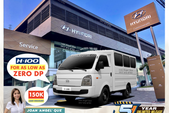 2022 Hyundai H-100 2.5 CRDi PE GL Shuttle Body W/ Dual AC MT (Diesel)