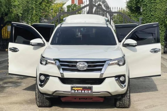 White Toyota Fortuner 2018 for sale in Automatic