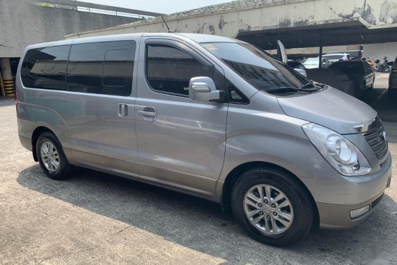 Silver Hyundai Grand Starex 2015 for sale in Las Piñas