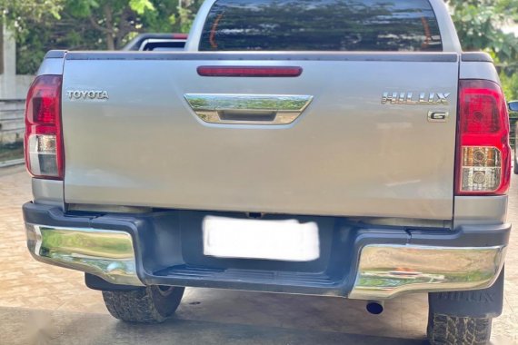 Silver Toyota Hilux 2016 for sale in Bogo