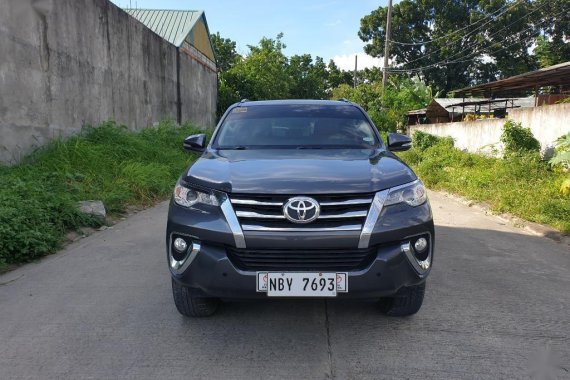 Sell Grey 2017 Toyota Fortuner in Quezon City