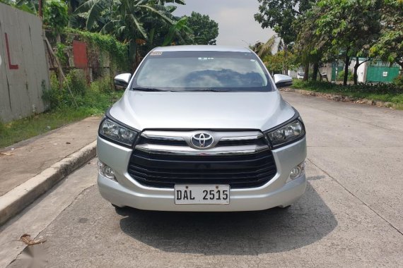 Silver Toyota Innova 2018 for sale in Quezon City