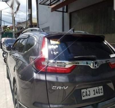 Selling Black Honda CR-V 2018 in Quezon