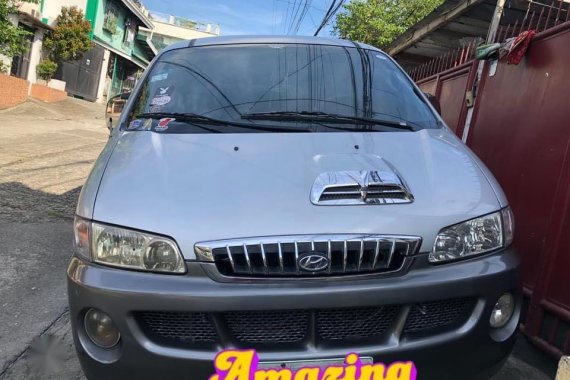 Silver Hyundai Starex 2003 for sale in Automatic