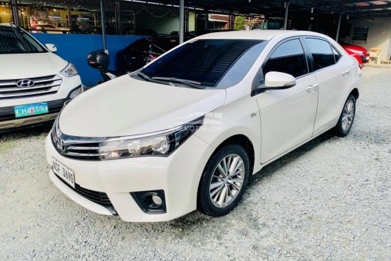 Pearlwhite 2016 Toyota Corolla Altis  1.6 V CVT Automatic for sale 46,000 KMS ONLY! SUPER FRESH UNIT