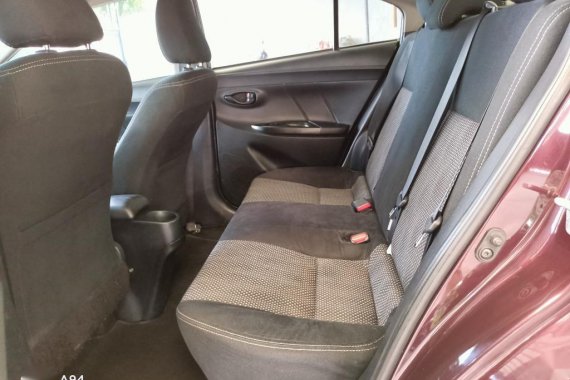 Red Toyota Vios 2017 for sale in Las Pinas