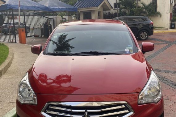 Red Mitsubishi Mirage G4 2015 for sale in Mandaluyong