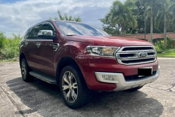 FOR SALE!!! Red 2016 Ford Everest  Titanium 2.2L 4x2 AT affordable price