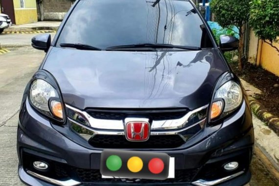 Grey Honda Mobilio 2016 for sale in Automatic