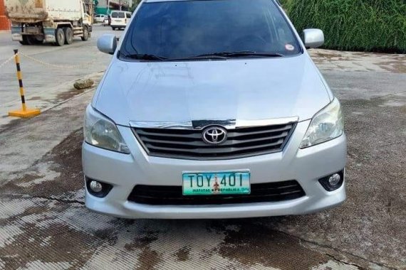 Sell Silver 2012 Toyota Innova in Antipolo