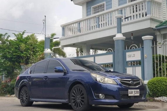 Sell Blue 2014 Subaru Legacy in Quezon City