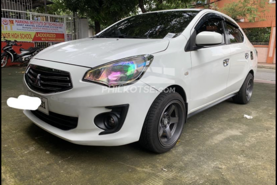 FOR SALE!!! White 2016 Mitsubishi Mirage G4  GLX 1.2 MT affordable price