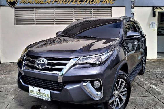 Selling Grey Toyota Fortuner 2017 in Manila