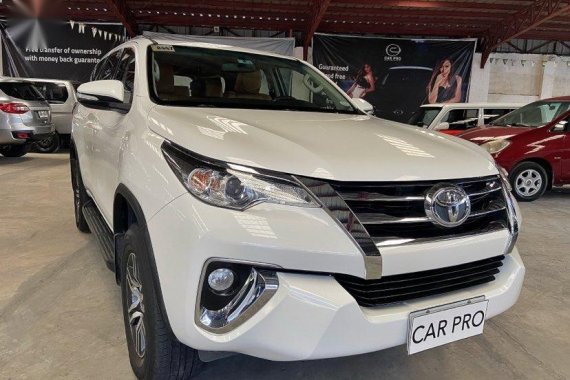  White Toyota Fortuner 2017 for sale in Automatic