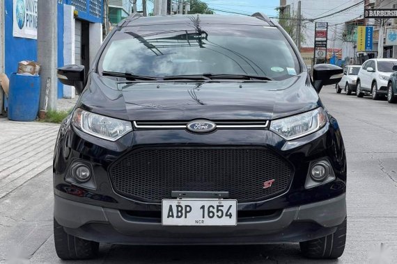 Blacl Ford Ecosport 2015 for sale in Manual