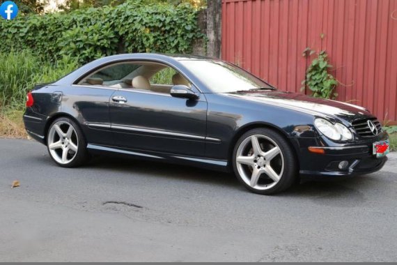 Selling Black Mercedes-Benz CLK 500 2004 in San Juan