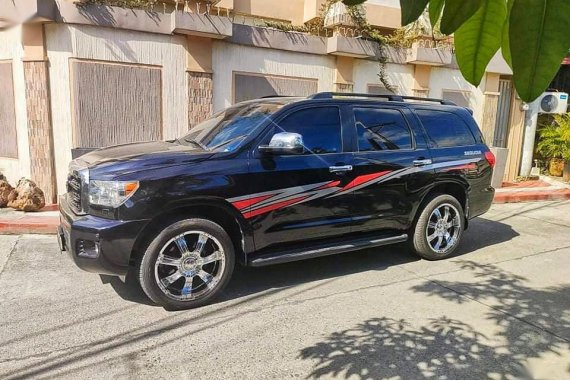 Black Toyota Sequoia 2010 for sale in Quezon