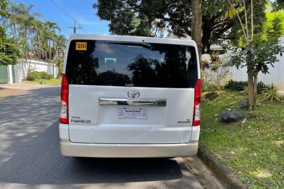 White Toyota Hiace Super Grandia 2019 for sale in Quezon