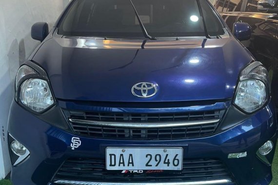 Selling Blue Toyota Wigo 2017 in Caloocan