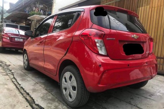 Sell Red 2019 Chevrolet Spark in Quezon City