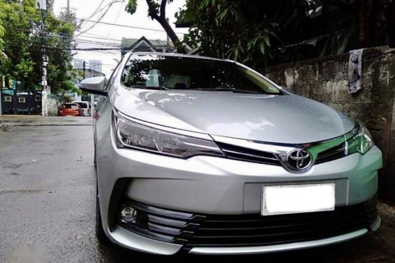 Sell Silver 2017 Toyota Corolla altis in Makati