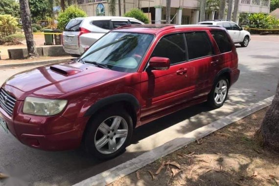 Red Subaru Forester 2007 for sale in Binan