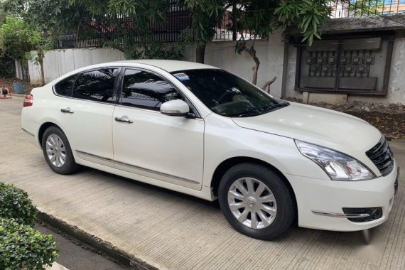 Selling Pearl White Nissan Teana 2014 in Parañaque