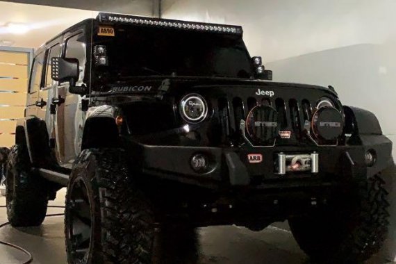 Black Jeep Wrangler 2018 for sale in Meycauayan