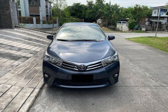 Blue Toyota Corolla Altis 2015 for sale in Taguig