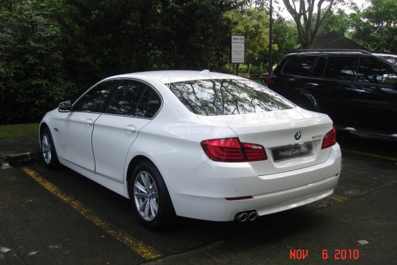 White 2010 BMW 523I   for sale
