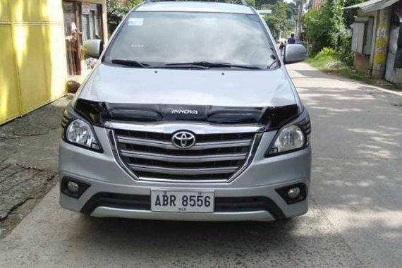 Silver Toyota Innova 2016 for sale in Automatic
