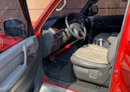 Red Mitsubishi Pajero 2018 for sale in Automatic