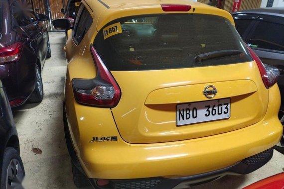 Yellow Nissan Juke 2019 for sale in Quezon