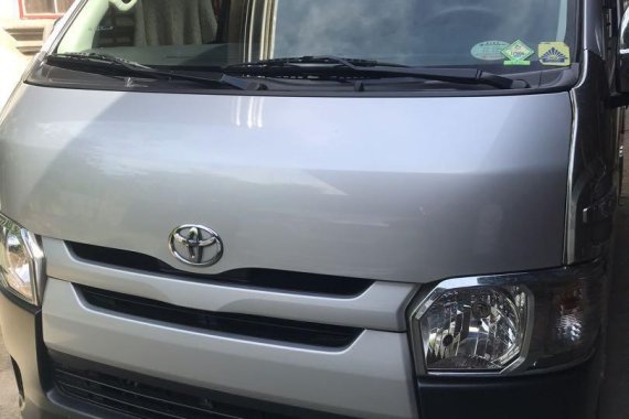 Selling Silver Toyota Hiace 2015 in Caloocan