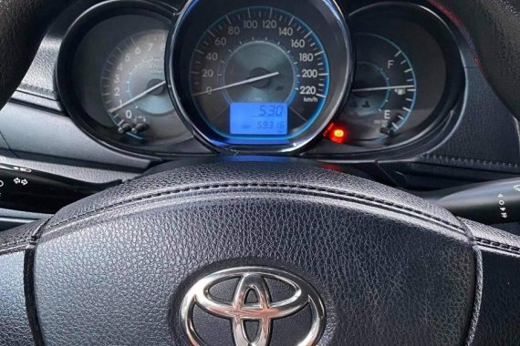 Red Toyota Vios 2016 for sale in Imelda