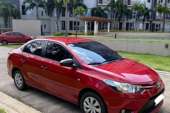 Red Toyota Vios 2016 for sale in Imelda