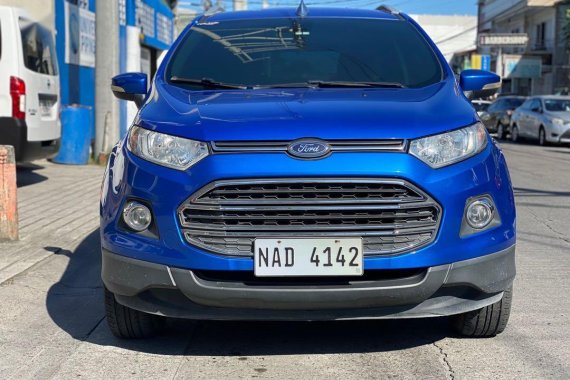 Blue Ford Ecosport 2017 for sale in Las Pinas