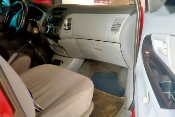 Sell Red 2005 Toyota Innova in Tuguegarao