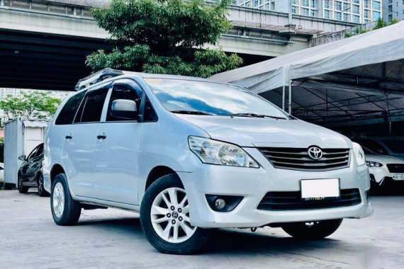 Silver Toyota Innova 2013 for sale in Manual