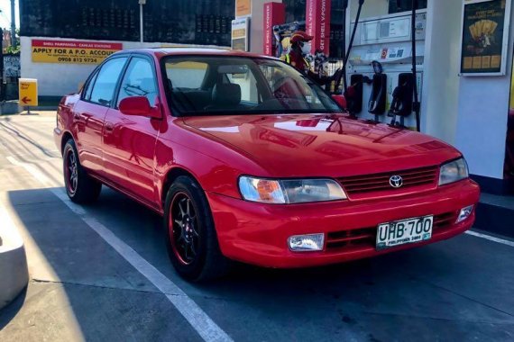 Selling Red Toyota Corolla 1996 in San Fernando