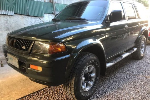 Selling Black Mitsubishi Montero 1997 in Quezon