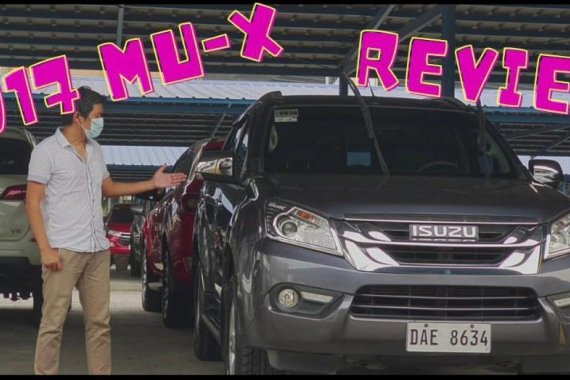 Silver Isuzu MU-X 2017 for sale in Pasay