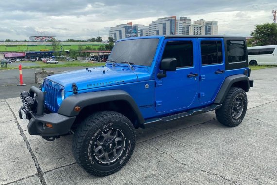 Blue Jeep Wrangler 2016 for sale in Pasig