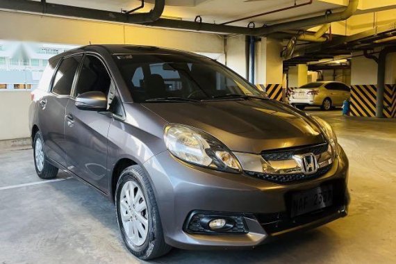 Grey Honda Mobilio 2016 for sale in Makati