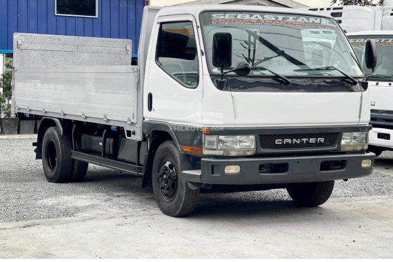 2021 FUSO CANTER ALUMINUM DROPSIDE 14.9FT WIDE WITH POWER LIFTER MOLYE 4D33 ENGINE